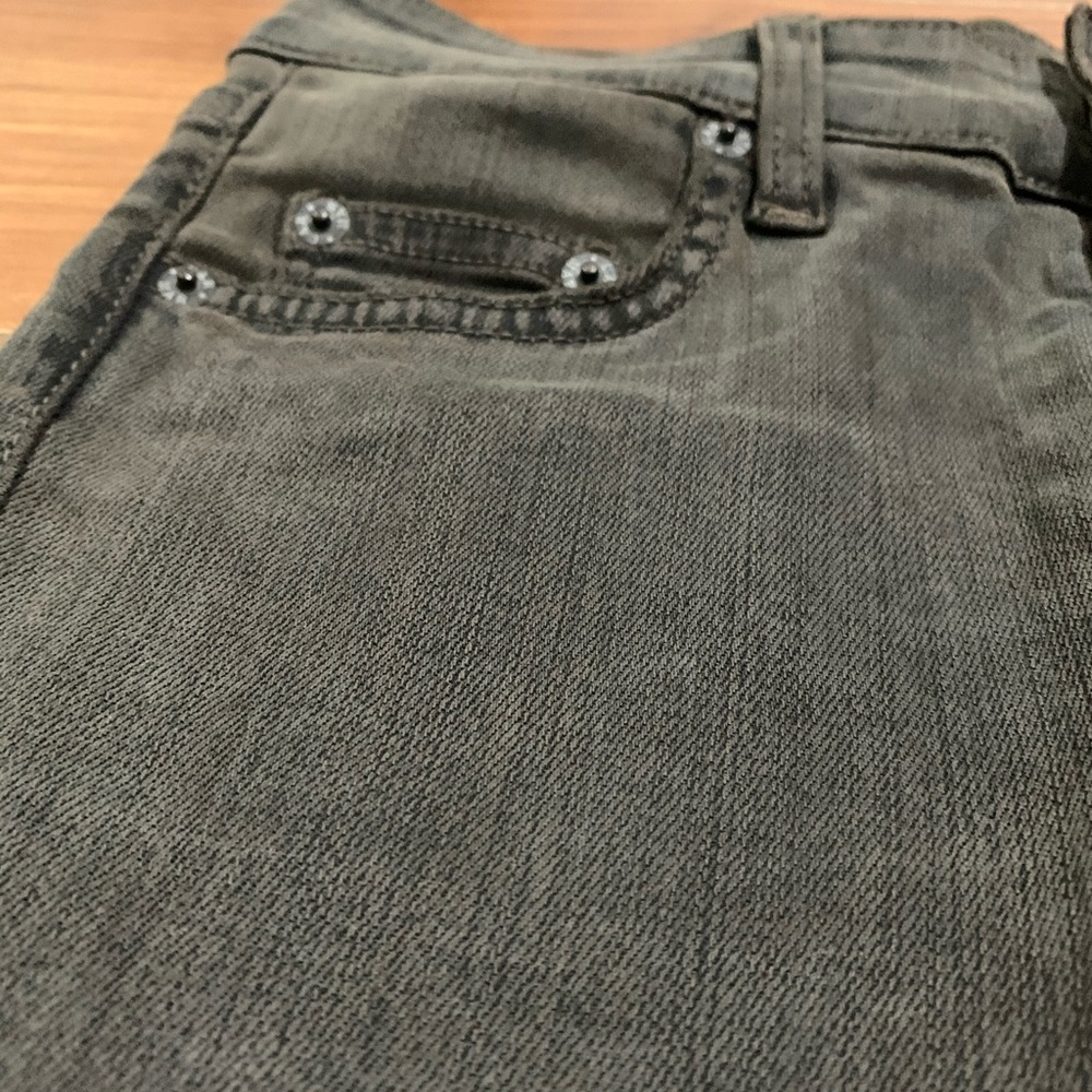 Carmar Olive Green Skinny Jeans size 26 - Picture 7 of 9